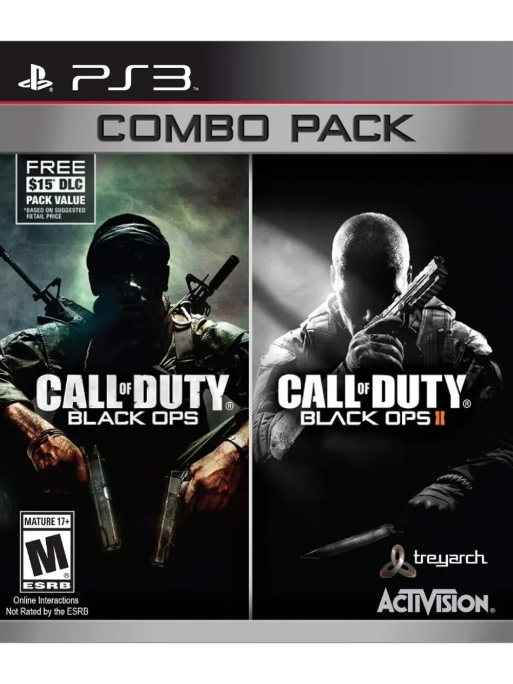 Call of Duty Black Ops Combo Pack for PlayStation 3 - Renewed Gaming Bundle